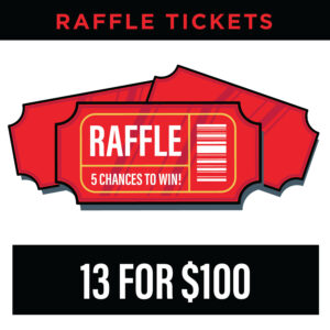 2022 Blessing Bowl Raffle Tickets 13 for $100