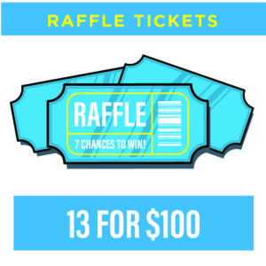 2026 Bowling for Change 13 for $100 Raffle Tickets