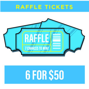 2026 Bowling for Change 6 for $50 Raffle Tickets